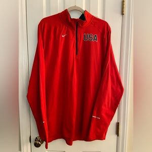 Nike Running Dri-Fit USA Quarter Zip